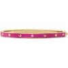 image:imagekate spade new york womens Spot The Spade Thin Enamel Hinged BangleCandied Plum