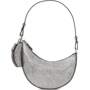 image:imagekate spade new york Duo Pebbled Leather Mini Shoulder BagHot Fudge Metallic