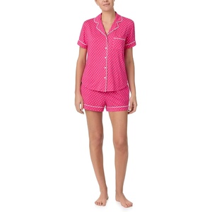 image:imagekate spade new york Short Sleeve Boxer PJ SetPink Lexington Dot
