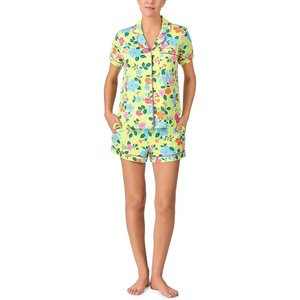image:imagekate spade new york Short Sleeve Boxer PJ SetSunshine Blooms