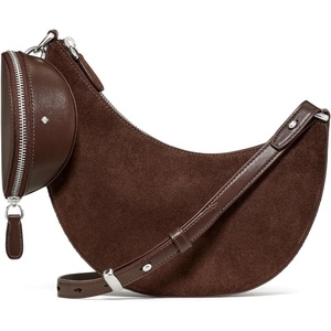 image:imagekate spade new york Womens Duo Crossbody BagHot Fudge Suede