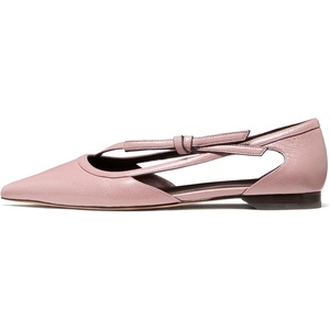 image:imagekate spade new york Womens Loop Glazed Leather FlatDusk Rose
