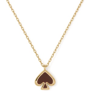 image:imagekate spade new york womens Everyday Spade Pave Mini PendantChocolate Truffle