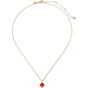 image:imagekate spade new york womens Everyday Spade Pave Mini PendantHot Cinnamon