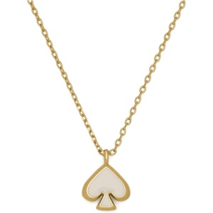 image:imagekate spade new york womens Everyday Spade Pave Mini PendantWhite