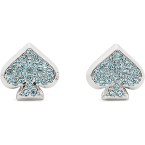image:imagekate spade new york womens Everyday Spade StudsBlueSilver Pave