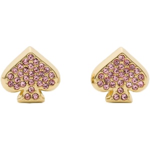 image:imagekate spade new york womens Everyday Spade StudsPink Pave