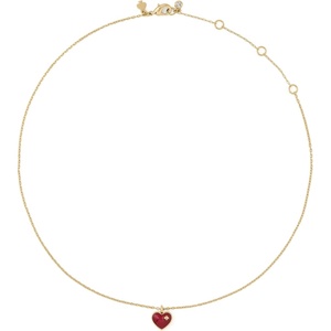 image:imagekate spade new york womens Heart and Spade PendantRed