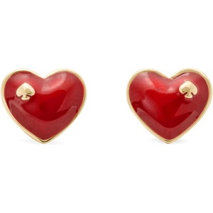 image:imagekate spade new york womens Heart and Spade StudsRed