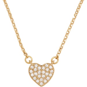 image:imagekate spade new york womens Mini PendantGold Heart Pave