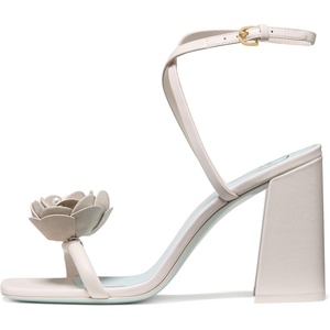 image:imagekate spade new york womens Perfect Match Smooth Leather Heeled SandalCream