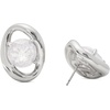 image:imageKate Spade New York Opulence Statement Stone StudsClearSilver