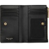 image:imagekate spade new york Deco Colorblocked Pebbled Leather Bifold WalletBlack