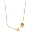 image:imagekate spade new york Golden Bloom Bar PendantWhite