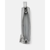 image:imagekate spade new york Mini Zip Card Case Suede Mini Zip Card CaseMetallic Crinkle Silver