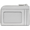 image:imagekate spade new york Mini Zip Card Case Suede Mini Zip Card CaseQuarry Grey Smooth Leather