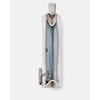 image:imagekate spade new york Mini Zip Card Case Suede Mini Zip Card CaseSnake Embossed Pale Sapphirine
