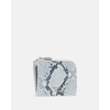 image:imagekate spade new york Mini Zip Card Case Suede Mini Zip Card CaseSnake Embossed Pale Sapphirine