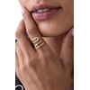 image:imagekate spade new york womens Bits and Baubles Safety Pin RingClearGold