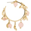 image:imagekate spade new york womens Gilden Garden EarringsBlush Statement Hoops