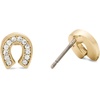 image:imagekate spade new york womens Mini StudsClearGold Horseshoe