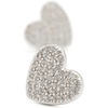 image:imagekate spade new york womens Mini StudsClearSilver Heart