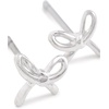 image:imagekate spade new york womens Mini StudsSilver Girlie Pearlie Bow