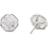 image:imagekate spade new york womens Opulence Octagon Stone StudsClearSilver
