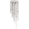 image:imagekate spade new york womens Opulence Statement Fringe EarringsClearSilver