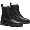 image:imagekate spade new york womens Sam Icon Smooth Leather Combat BootBlack