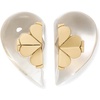 image:imageKate Spade New York Spade Flower Lucite Statement Lucite StudsClearGold