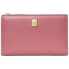 image:imagekate spade new york Deco Colorblocked Pebbled Leather Bifold WalletPomegranate