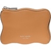 image:imagekate spade new york Mini Zip Card Case Suede Mini Zip Card CaseWavy Garden Soil