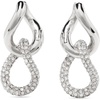 image:imagekate spade new york Opulence Pave Drop HuggiesClearSilver