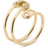 image:imagekate spade new york womens Bits and Baubles Safety Pin RingClearGold