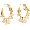Blush Statement Hoops