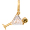 Clear/Gold Martini