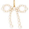 White Gold Pearl Bow