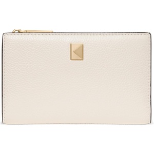 image:imagekate spade new york Deco Colorblocked Pebbled Leather Bifold WalletColorblocked Cashew Milk Multi