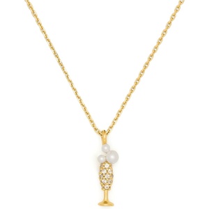 image:imagekate spade new york Gifting PendantCream Multi Heres To You