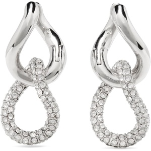 image:imagekate spade new york Opulence Pave Drop HuggiesClearSilver