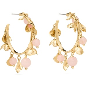 image:imagekate spade new york womens Gilden Garden EarringsBlush Statement Hoops