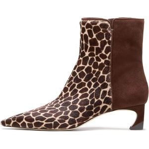 image:imagekate spade new york womens Viv Smooth Leather BootieHot Fudge Giraffe Haircalf
