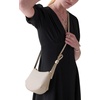 image:imagekate spade new york Loop Suede Crossbody BagCashew Milk