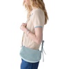 image:imagekate spade new york Loop Suede Crossbody BagEnglish Sea Suede