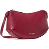 image:imagekate spade new york Loop Suede Crossbody BagRed Jam