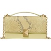 Snake Embossed Pale Citron