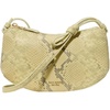 Snake Embossed Pale Citron