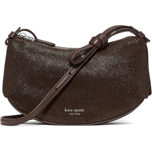 image:imagekate spade new york Loop Suede Crossbody BagHot Fudge Dot
