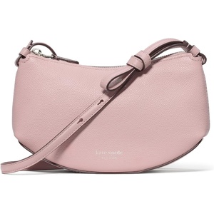 image:imagekate spade new york Loop Suede Crossbody BagSmokey Petal